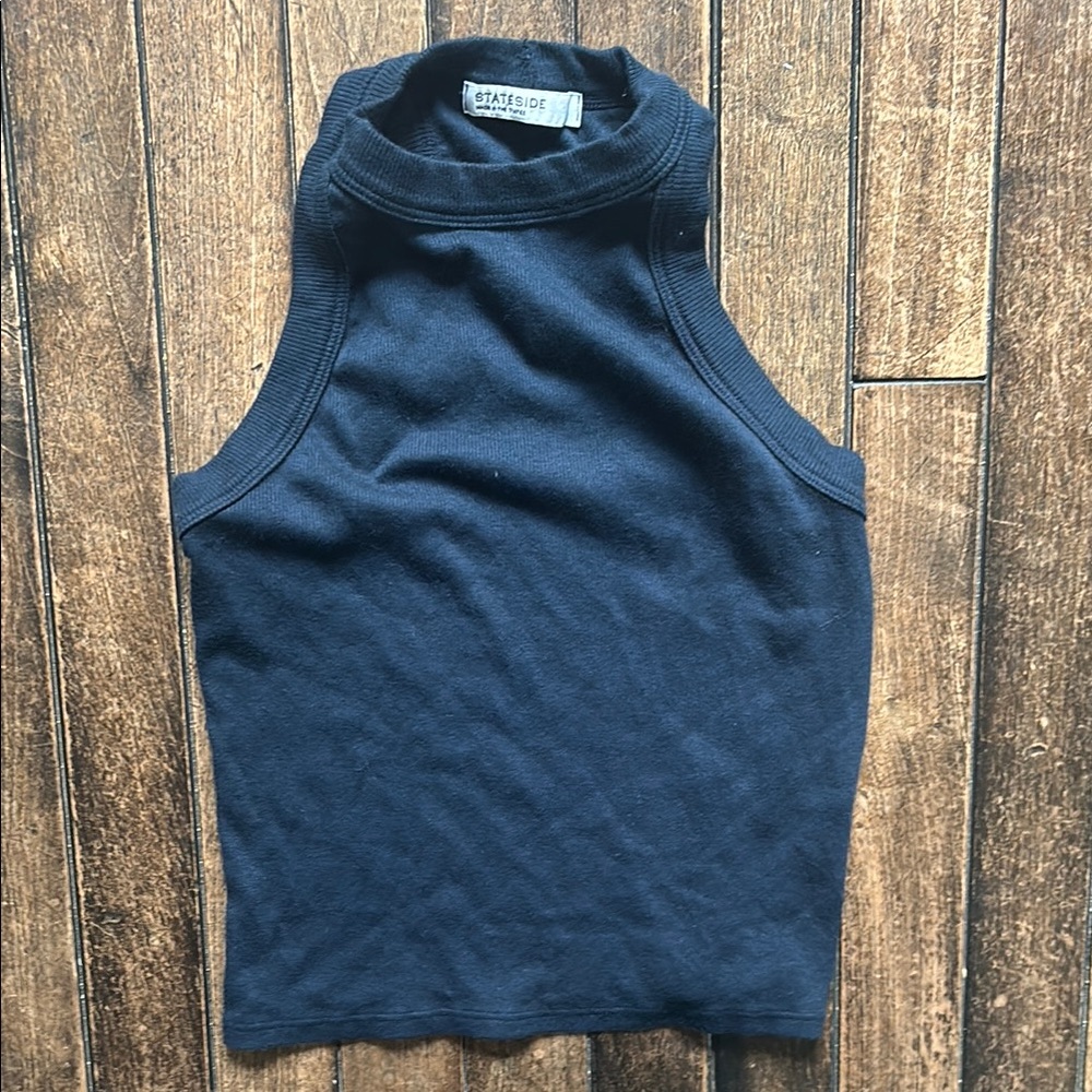 Stateside Navy Tank Top